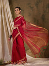 Suha Womens Fashion Ethnic Red Color Sarees-MLSHWSA1371RED0ONE