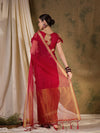 Suha Womens Fashion Ethnic Red Color Sarees-MLSHWSA1371RED0ONE