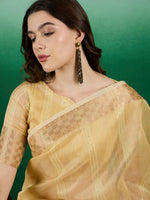 Suha Womens Fashion Ethnic Yellow Color Sarees-MLSHWSA1429YLW0ONE