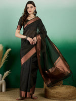 Suha Womens Fashion Ethnic Black Color Sarees-MLSHWSA1430BLK0ONE