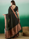 Suha Womens Fashion Ethnic Black Color Sarees-MLSHWSA1430BLK0ONE