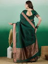 Suha Womens Fashion Ethnic Green Color Sarees-MLSHWSA1432GRN0ONE