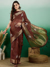 Suha Womens Fashion Ethnic Brown Color Sarees-MLSHWSA1448BRN0ONE