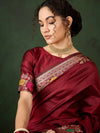 Suha Womens Fashion Ethnic Maroon Color Sarees-MLSHWSA1463MRN0ONE