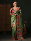 Saree Mall Women's Dola  Black Printed Designer Saree With Blouse Piece-DARIA2008