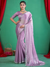 Saree Mall Women's Chiffon Mauve Embellished Designer Saree With Blouse Piece-DHNIYA661A