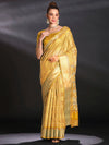 Saree Mall Women's Art  Mustard Printed Designer Saree With Blouse Piece-DIAMNDCK01C