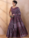 Saree Mall Women's Dola  Mauve Printed Designer Saree With Blouse Piece-DOLA202B