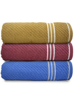 Athom Living Diagonal Stripe Terry Towel Pack of 3-DST-DFG