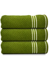 Athom Living Diagonal Stripe Terry Towel Pack of 3-DST-EEE