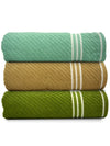 Athom Living Diagonal Stripe Terry Towel Pack of 3-DST-EGH