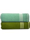 Athom Living Diagonal Stripe Terry Towel Pack of 2-DST-EH