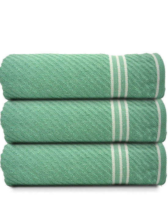 Athom Living Diagonal Stripe Terry Towel Pack of 3-DST-HHH