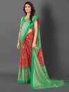 Saree Mall Women's Cotton Blend Red Printed Designer Saree With Blouse Piece-EAGLE04G