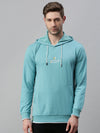 Men Solid Blue Sweatshirt-EX5079-Blue