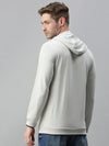 Men Solid Grey Sweatshirt-EX5079-Grey