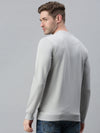 Men Printed Grey Sweatshirt-FC1573-Grey