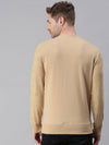 Men Printed Beige Sweatshirt-FC1723-Beige