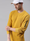 Men Printed Yellow Sweatshirt-FC1745-Yellow