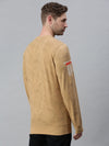 Men Graphic Beige Sweatshirt-FC2015-Beige