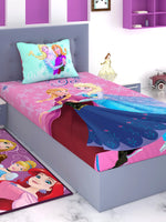 Disney Frozen Winter Magic Cotton Single Bedsheet Set-FRZ-03-218-S