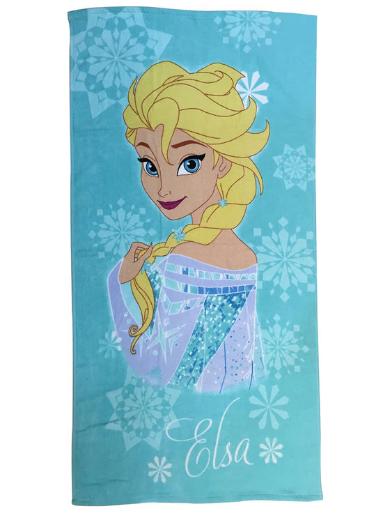 Athom Living Disney  Frozen Bath Towel 350 GSM 60x120 cms-FRZ-06-7-815H