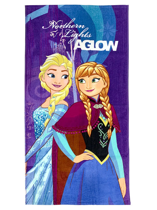 Athom Living Disney Frozen Kids Bath Towel 350 GSM 60x120 cm-FRZ-06-7-837H