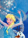 Athom Living Disney Frozen Kids Bath Towel 350 GSM 60x120 cm-FRZ-06-7-839H