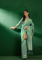 Suha Womens Fashion Ethnic Pista Green Color Sarees-MLSHWSA1250PSG0ONE