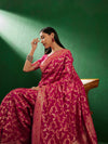 Suha Womens Fashion Ethnic Pink Color Sarees-MLSHWSA1246PNK0ONE