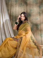 Suha Womens Fashion Ethnic Yellow Color Sarees-MLSHWSA1602YLW0ONE