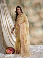 Suha Womens Fashion Ethnic Beige Color Sarees-MLSHWSA1603BEI0ONE