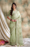 Suha Womens Fashion Ethnic Green Color Sarees-MLSHWSA1604GRN0ONE