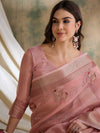 Suha Womens Fashion Ethnic Pink Color Sarees-MLSHWSA1607PNK0ONE