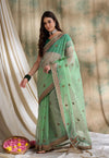 Suha Womens Fashion Ethnic Sea Green Color Sarees-MLSHWSA1617SGR0ONE