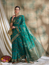 Suha Womens Fashion Ethnic Blue Color Sarees-MLSHWSA1589BLU0ONE