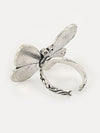 Butterfly Inspired German Silver Adjustable Finger Ring