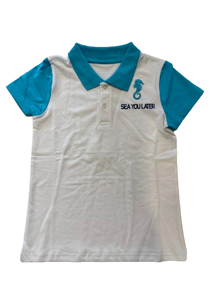 Color Blocked Polo T-Shirt for Boys