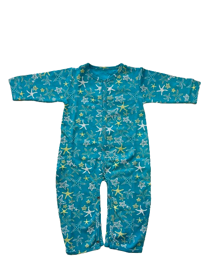 Starfish Print Romper for Babies