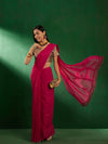 Suha Womens Fashion Ethnic Pink Color Sarees-MLSHWSA1283PNK0ONE