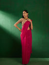 Suha Womens Fashion Ethnic Pink Color Sarees-MLSHWSA1283PNK0ONE