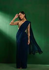 Suha Womens Fashion Ethnic Teal Color Sarees-MLSHWSA1285TEL0ONE