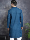 Chikankari Pure Cotton Kurtas-KO-561Peacock