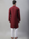 Mirror Work Kurta Pyjama-JOKP-P-693Maroon