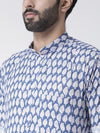 Hangup Men Standard Printed Men's Indian Wear-K56Kurta