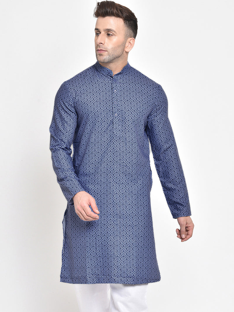 Hangup Men Standard Printed Men's Indian Wear-K62_OnlyKurta