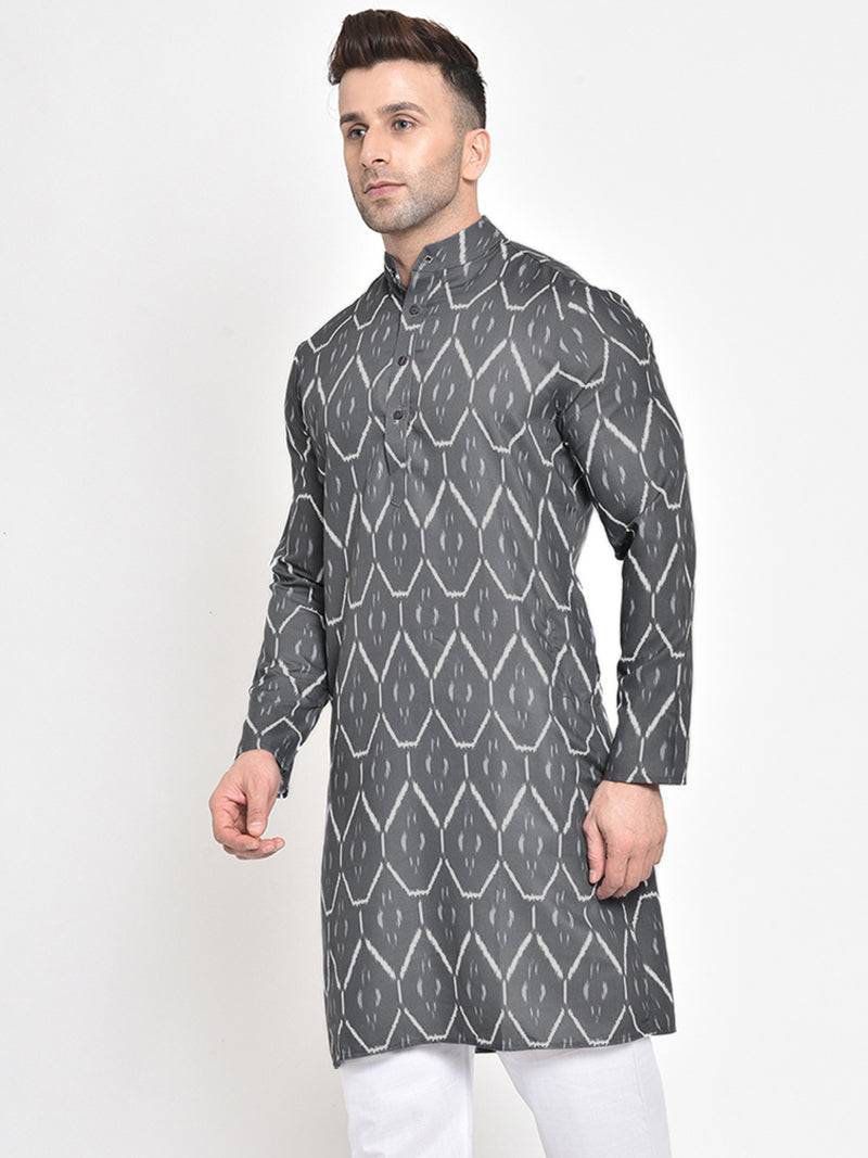 Hangup Men Standard Printed Men's Indian Wear-K65_OnlyKurta