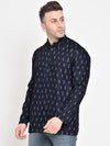 Hangup Men Standard Printed Men's Indian Wear-K68_Short_Kurta