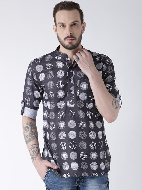 Hangup Men Standard Printed Men's Indian Wear-K9Kurta