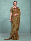 Saree Mall Women's Pure  Camel Brown Woven Design Designer Saree With Blouse Piece-KLKRUTI5187